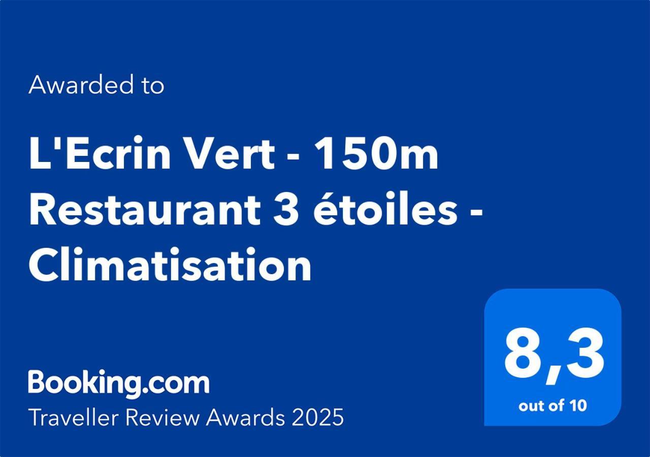 L'Ecrin Vert - 150M Restaurant 3 Etoiles - Climatisation ヴォナ エクステリア 写真